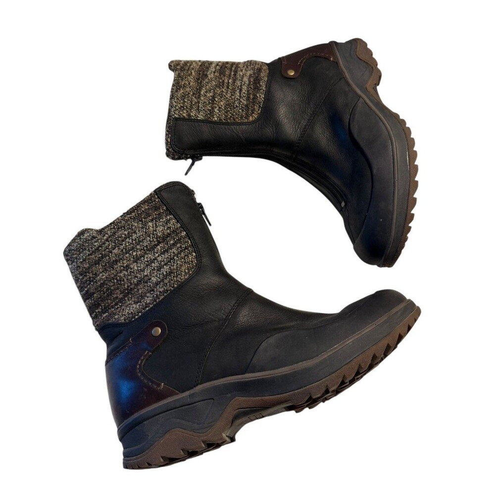 Merrell Evenyr Aprés Bond Women’s 8.5 Waterproof Snow Winter Boots J42410 Tweed